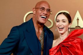 Emily Blunt Calls Dwayne Johnson Her 'Enormous Crash Mat'