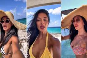 Nicole Scherzinger’s Bikini Poses Are Off-The-Charts Wild in Pics