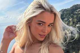Livvy Dunne Shares a Bathroom Selfie in a 'Wild' Dress