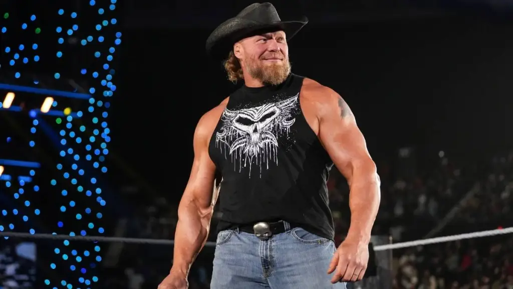 Brock Lesnar Falling During RAW Entrance Sends Fans into Frenzy