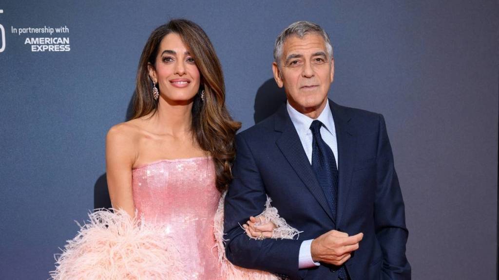 Amal Clooney and George Clooney