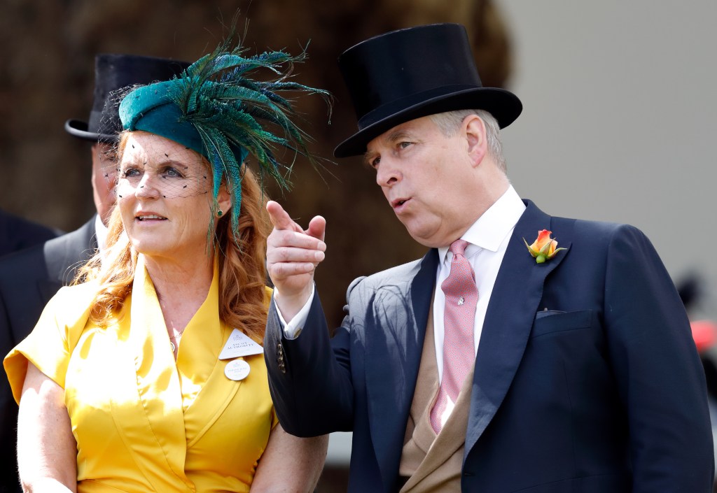 Sarah Ferguson and Andrew Windsor 