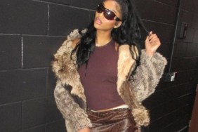 Angel Reese Turns Heads in Fur Coat & Mini-Skirt