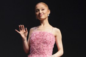 Ariana Grande Turns Heads in Backless Glittery Dress