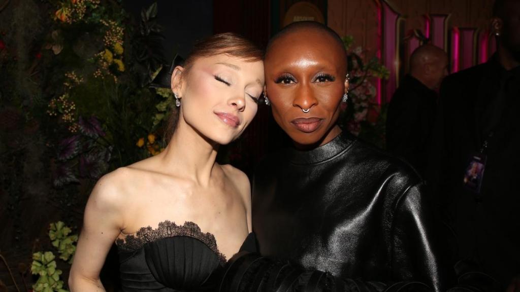 Ariana Grande and Cynthia Erivo