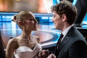 Ariana Grande and Ethan Slater