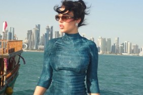 Cristiano Ronaldo's Fiancee Turns Heads in Body-Hugging Dress