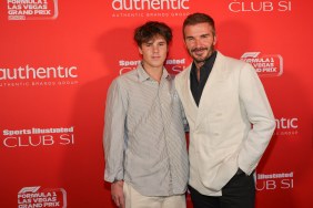 Cruz and David Beckham