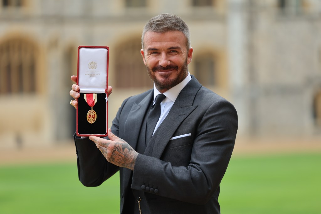 David Beckham knighthood
