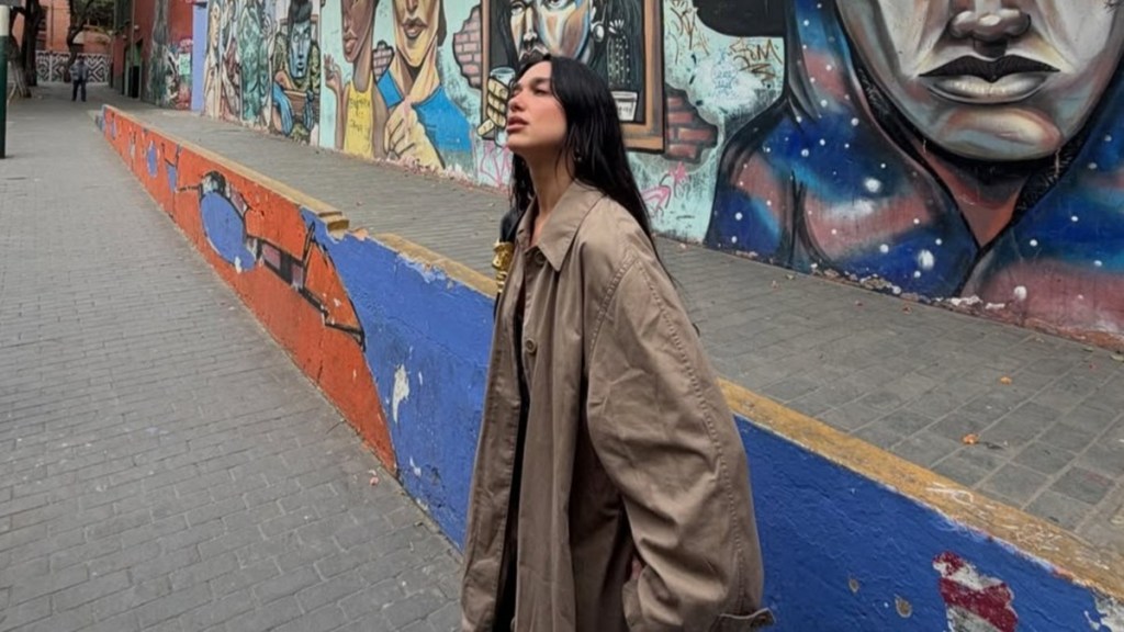 Dua Lipa Wearing Trench Coat Is a Proof She's Style Icon