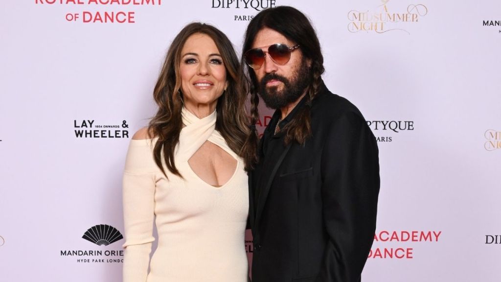 Elizabeth Hurley and Billy Ray Cyrus