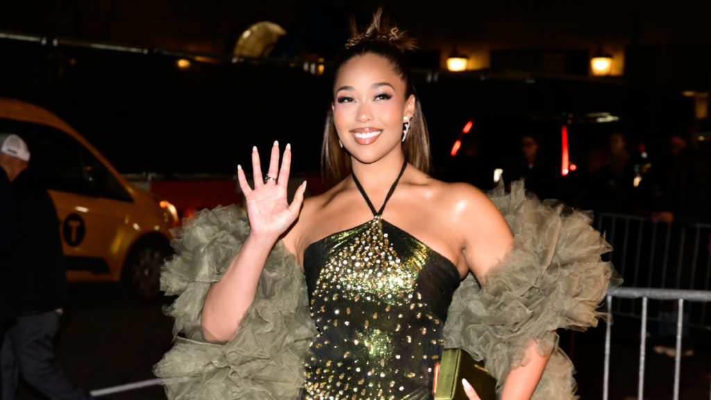 Kylie Jenner's BFF Turns Heads in Daring Neckline Dress