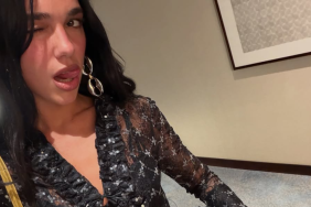 Dua Lipa Wearing Mini-Skirt Is Impossible to Ignore