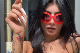 Mia Khalifa in Orange Bikini Will Make You look Twice