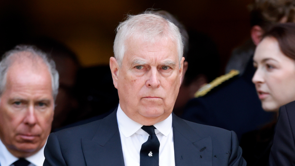 Ex-Prince Andrew’s Gloomy Look on Outing Is ‘Performative’ — Expert