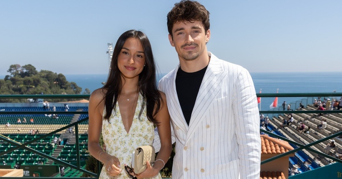 F1 Star Charles Leclerc Engaged to GF Alexandra Saint Mleux