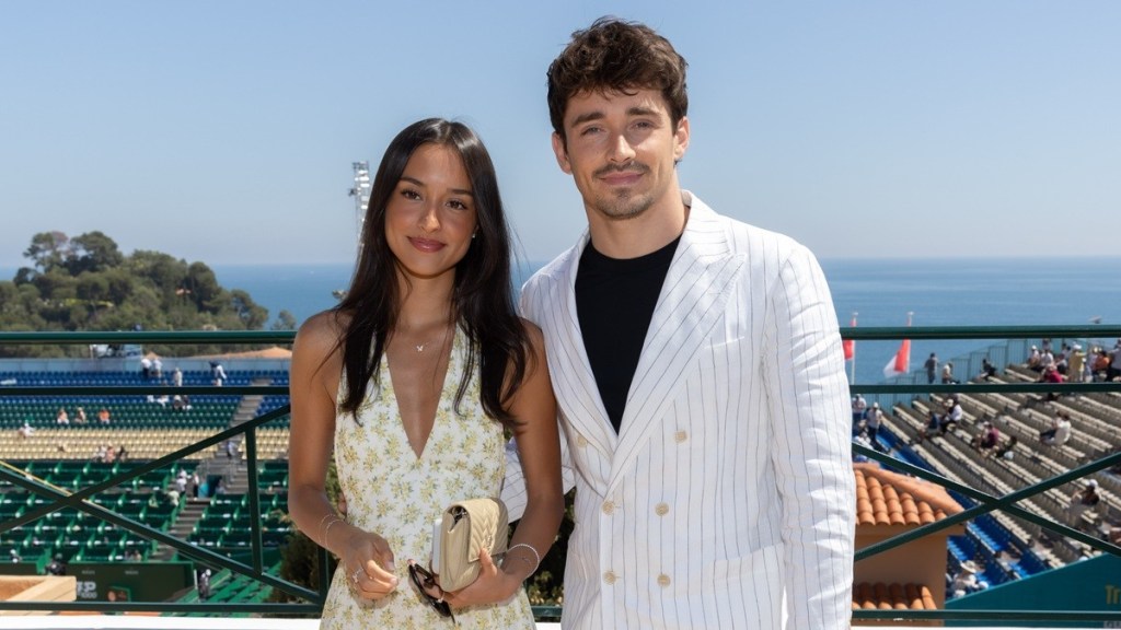 F1 Star Charles Leclerc Engaged to GF Alexandra Saint Mleux