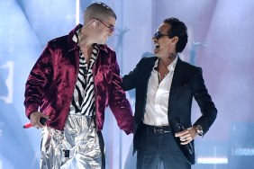 Bad Bunny and Marc Anthony