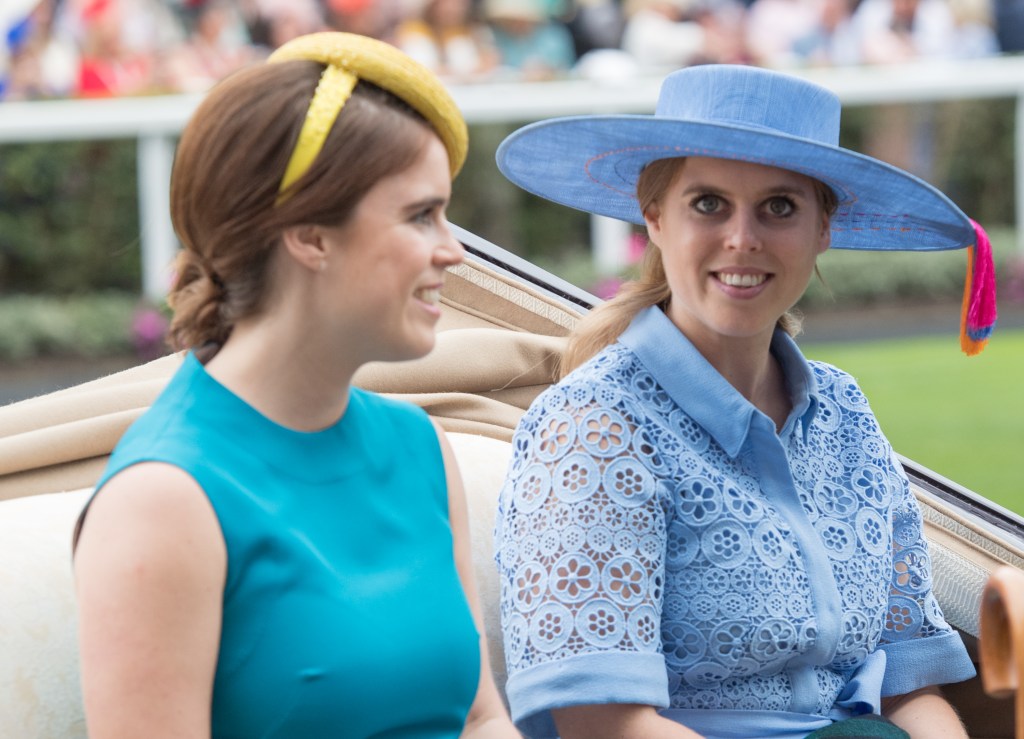 Princesses Beatrice and Eugenie