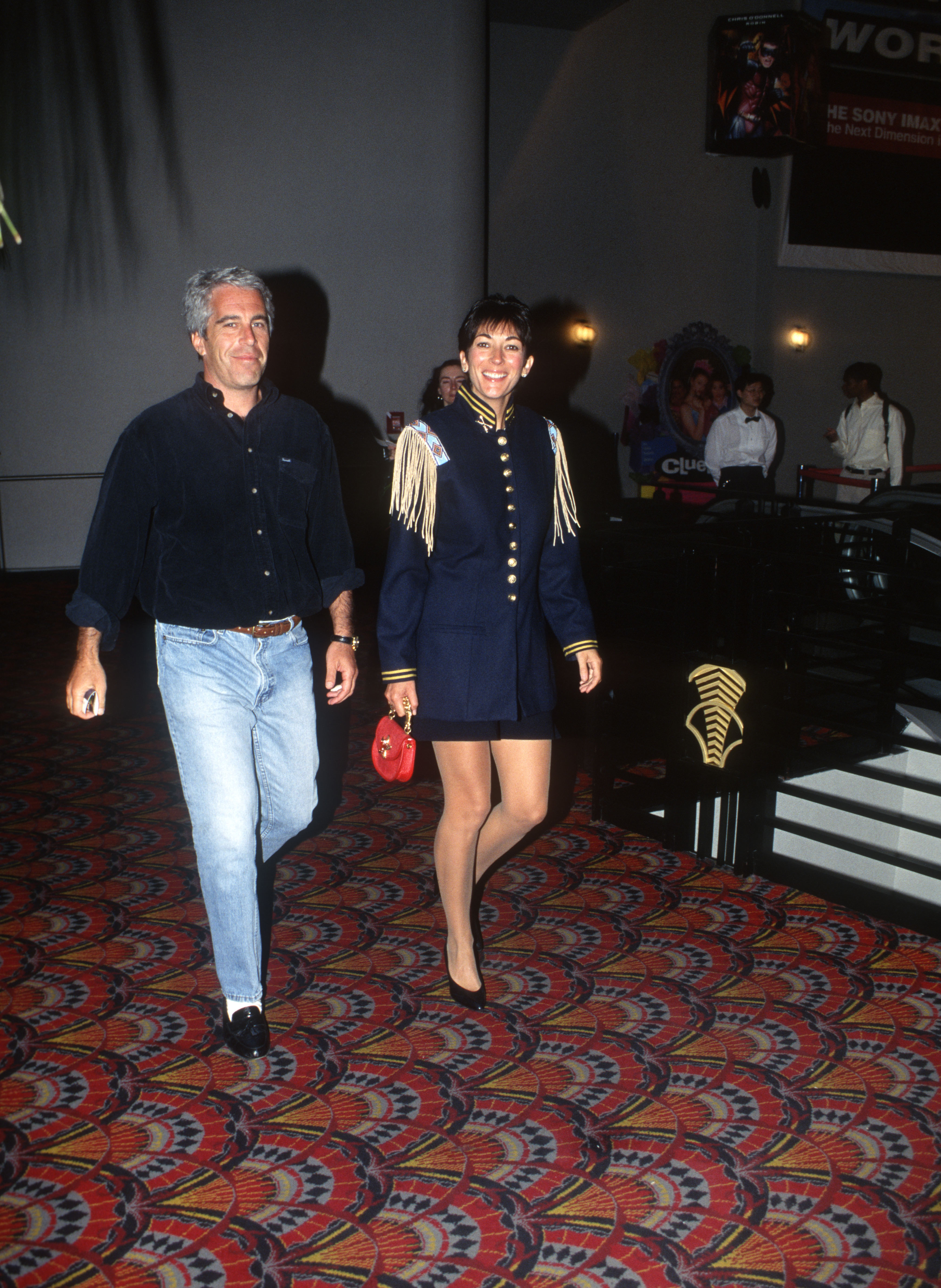 Jeffrey Epstein and Ghislaine Maxwell
