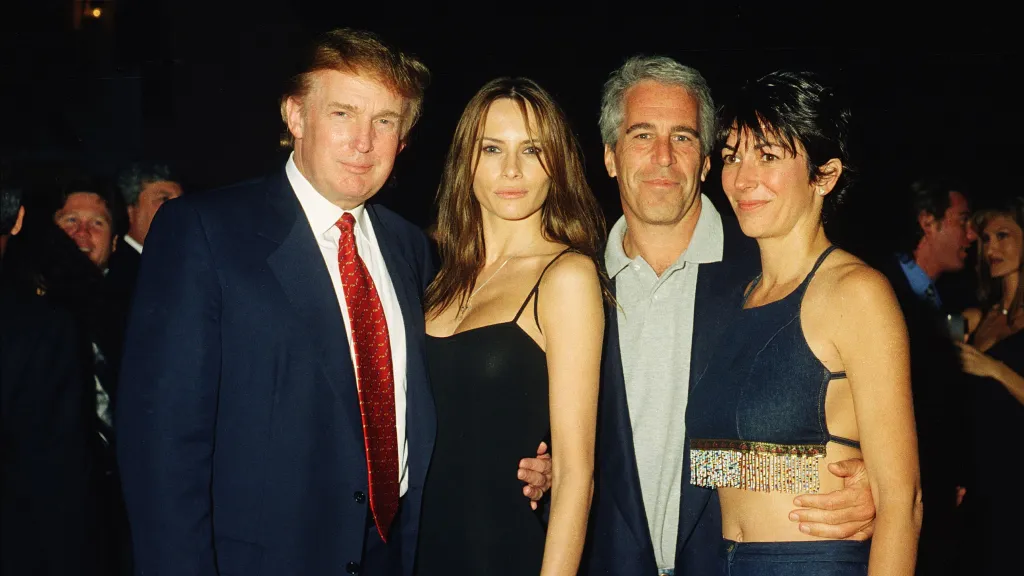 Epstein and his friend Trump