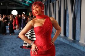 Cardi B's Red Micro Shorts in ANUA Ad Is Truly Giving Christmas