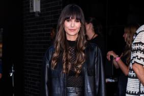 Nina Dobrev Shows Why Sheer Top & Miniskirt Are Wardrobe Essentials