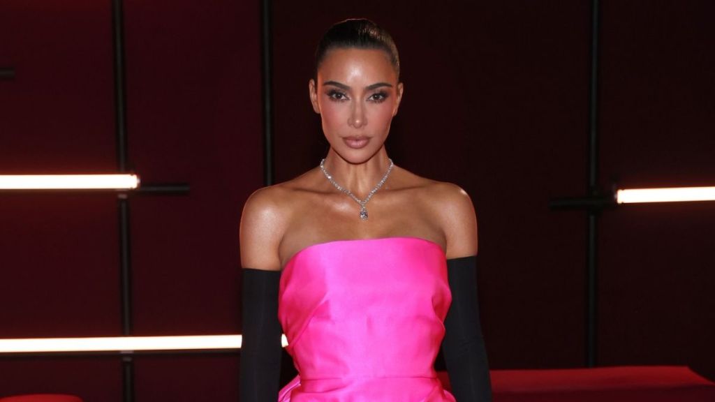Kim Kardashian's Sheer Hot Pink Dress Is One for the Books