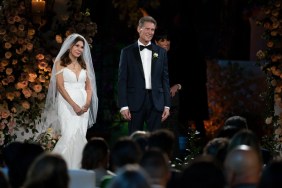 Theresa Nist and Gerry Turner standing at the alter at their wedding