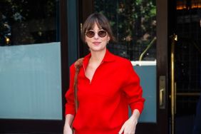 Photo: Dakota Johnson's Red Cutout Dress Look Is 'Divine'