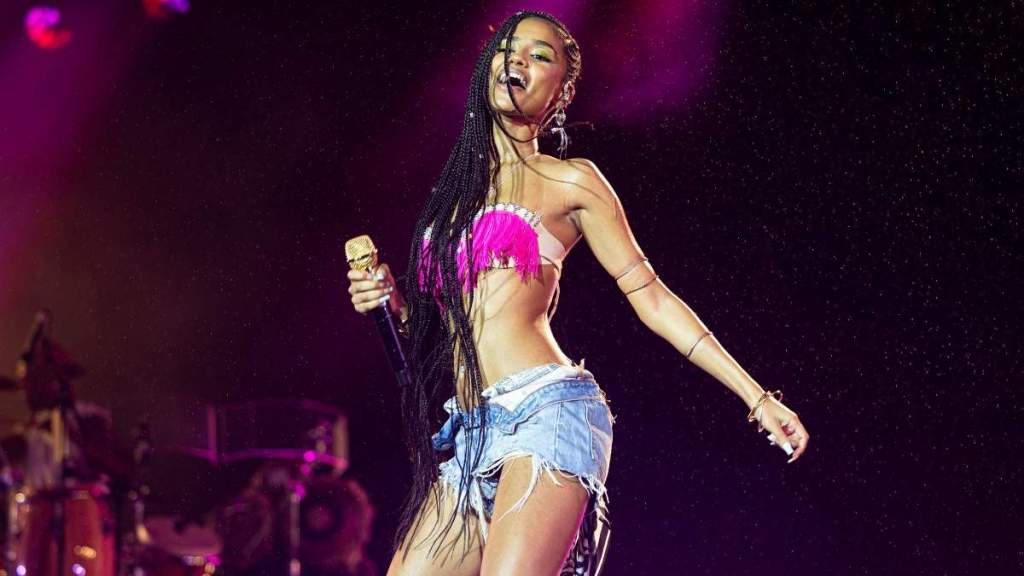 Tyla Dons Cheeky Custom Lingerie Set for Tokyo Concert
