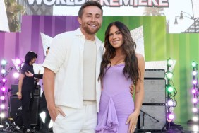 Jordan and Jessi Ngatikaura at the premiere of Freakier Friday