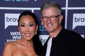 Matt and Katie Ginella back stage at Watch What Happens Live