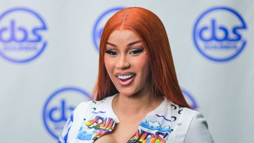 Cardi B Shows off Her Go-to Medicube Products in Slinky Minidress
