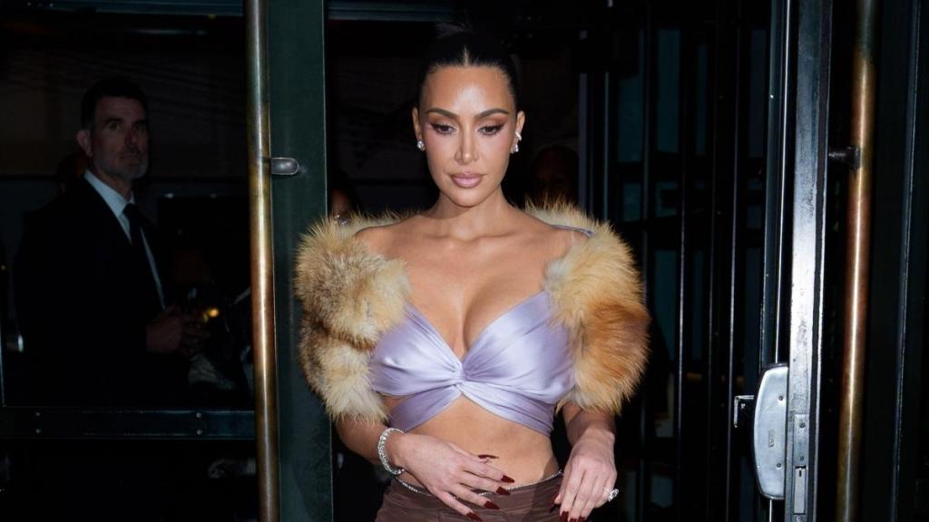 Kim Kardashian Channels Halle Berry for Kris Jenner's Birthday