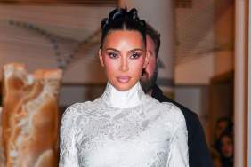 Khloe Kardashian Thinks Kim Kardashian 'Stuns' in Sheer Lace Dress