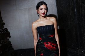 Nina Dobrev Stuns in Sports Bra & Leggings in Workout Video