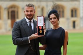 David Beckham Channels King Charles in Wife's First Tailored Men’s Suit