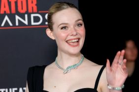 Elle Fanning Wows in Zuhair Murad at 'Predator: Badlands' Premiere