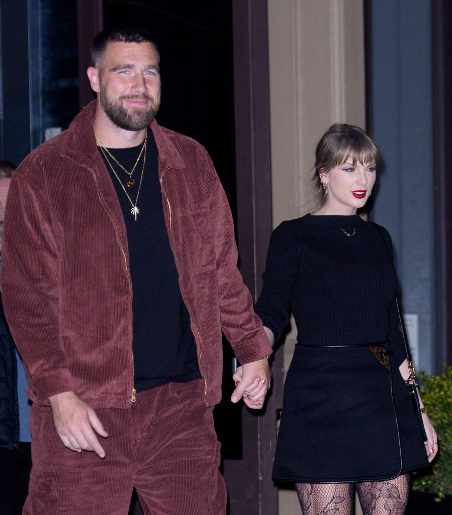 Travis Kelce and Taylor Swift 