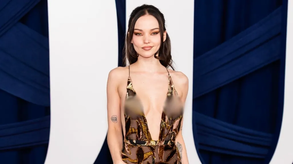 Dove Cameron's Sheer Dress's Tailoring Does Her a Disservice
