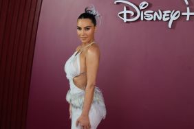 Kim Kardashian's All-White Outfit Is Covered in Safety Pins