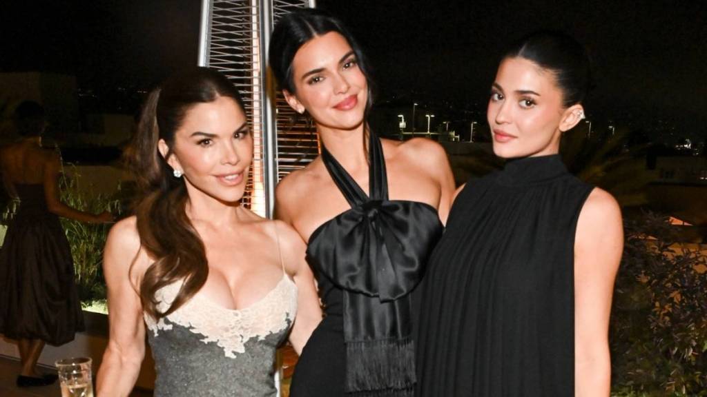 Kendall Jenner Wows in Halter Neck Dress at Dior Dinner