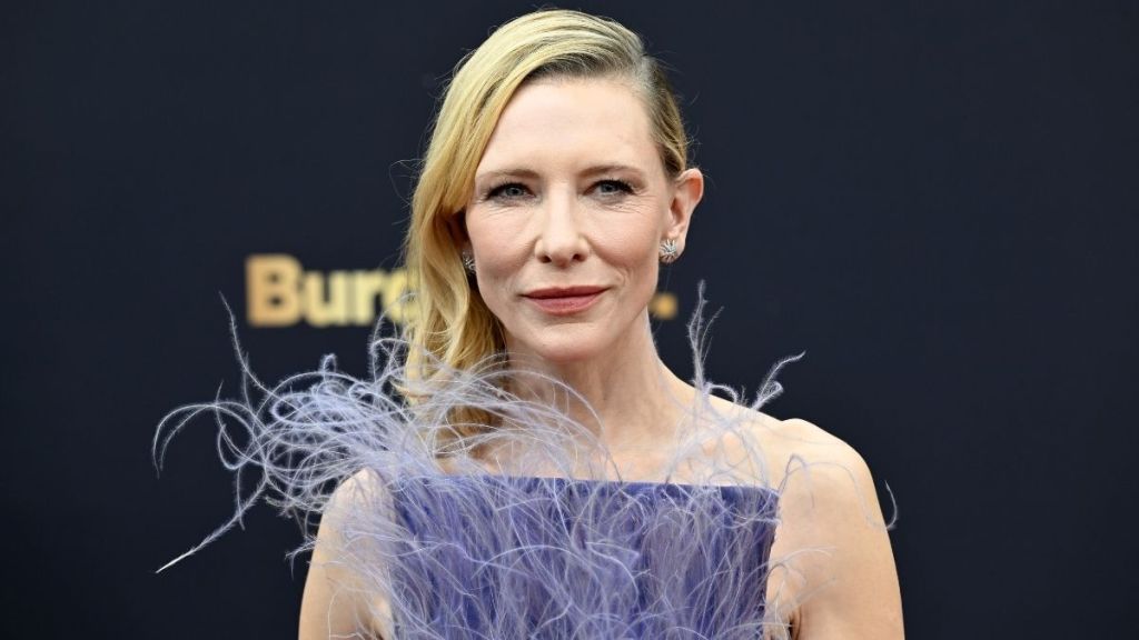 Cate Blanchett's Sheer Dress Is Made of Shocking Material