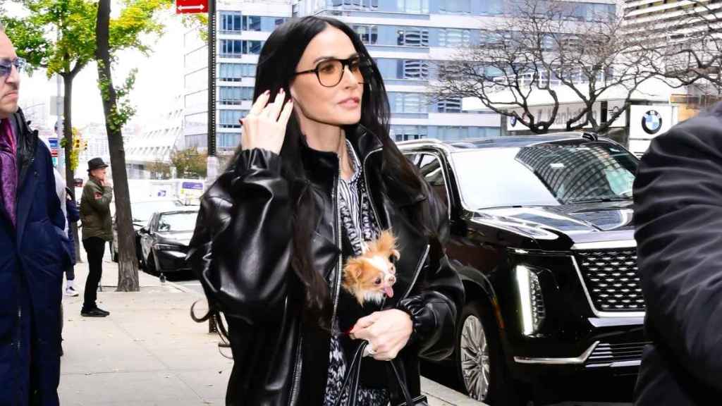 Demi Moore Is Sheer Dressing Done Right in 2 Stunning Fits
