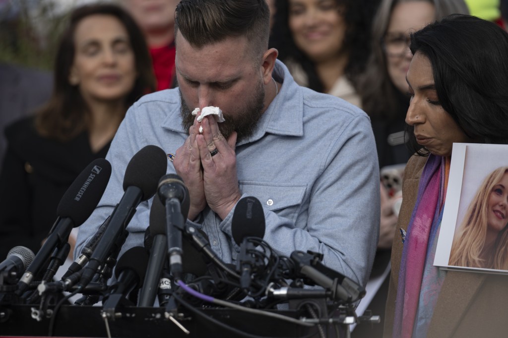 A press conference on the Epstein Files Transparency Act at the US Capitol