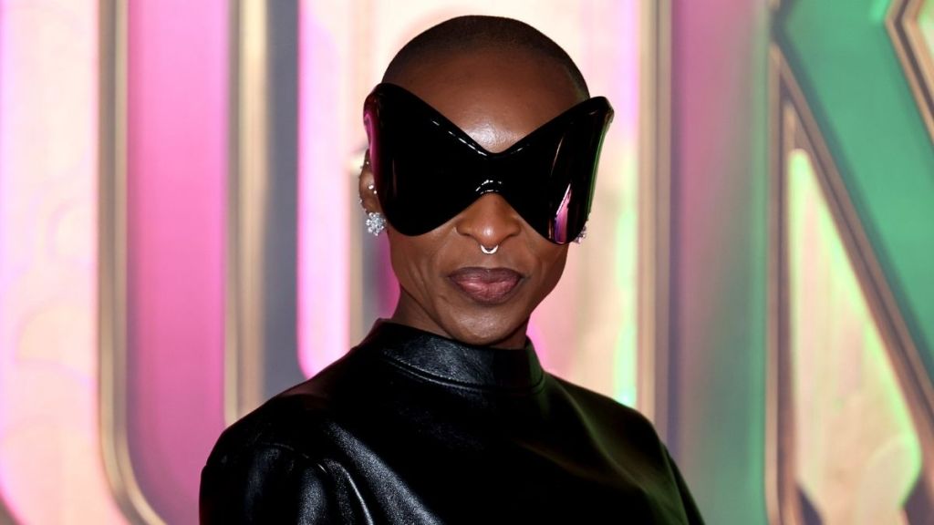 Cynthia Erivo Wears the Biggest Sunglasses You’ve Ever Seen