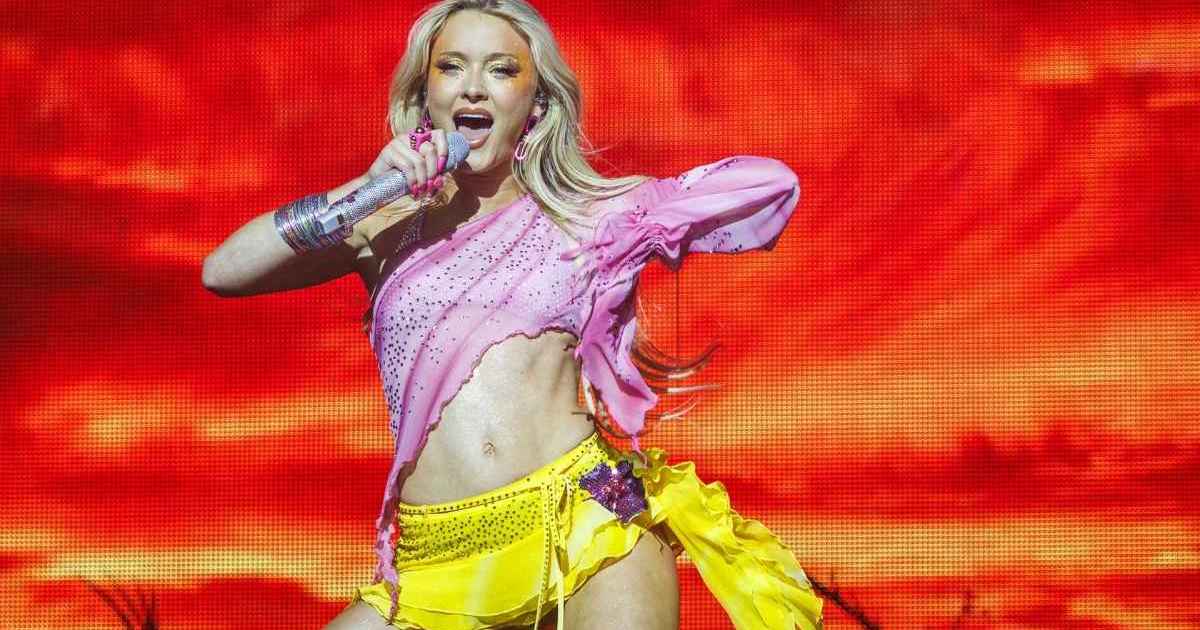 Zara Larsson Wows in Micro Skirts in Sweden Photos