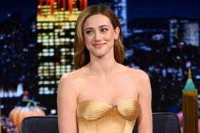 Lili Reinhart's Strapless Corset Dress Doesn't Belong on Talk Show