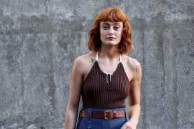 Ella Purnell's Top Is One String Away From Wardrobe Mishap